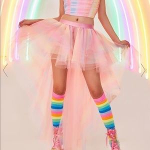 Dolls Kill  x My Little Pony Tulle Waterfall Skirt